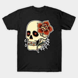 skull rose T-Shirt